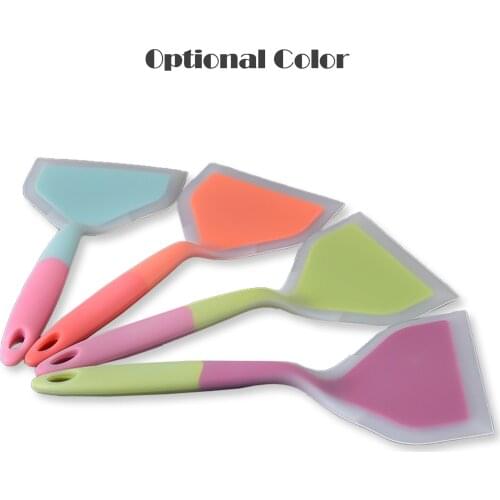 Silicone Spatula Food-Grade Safe Spatula Turner Nonstick Kitchen Utensils Spatula Versatile Tools for Cooking Baking Mixing