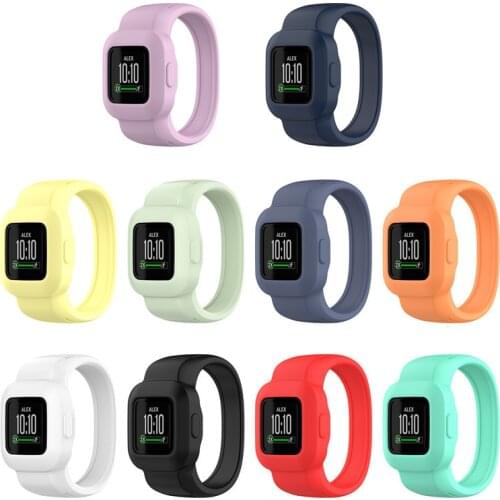 Silicone Bands Watch Strap Replacement For Garmin Vivofit Jr.3 Replacement Silicone Watch Band Wrist Strap Junior Fitness