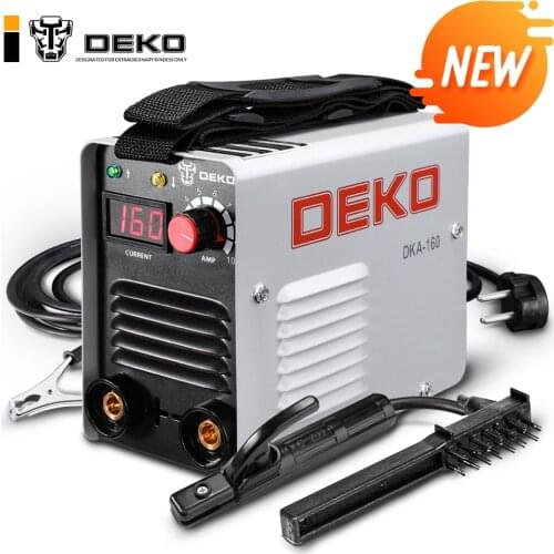 DEKO DKA-160 160A 4.1KVA IP21S Inverter Arc Electric Welding Machine MMA Welder for Welding Working and Electric Working