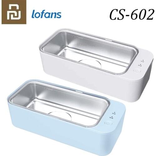 Xiaomi Lofans CS-602 Ultrasonic Cleaning Machine High Frequency Vibration Wash Cleaner Youpin Washing Jewelry Glasses Watch