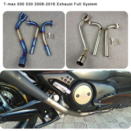 Scooter Exhaust Full System For Yamaha T-MAX 500 530 Tmax T MAX 500 530 2008 2009 2010 2012 2013 2014 2015 2016