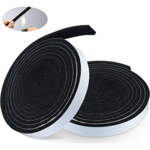 High Heat Barbecue Smoker Gasket BBQ Door Lid Seal Adhesive Sealing Tape for Grill wzpi