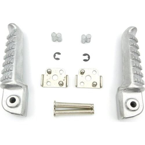 Motorcycle Rear Footrests Foot Pegs For Kawasaki Ninja ZX-6R 98-13 ZX9R ZX-10R ZX12R ER6F ER6N 250R 650R Z750 Z1000 ZZR1200 1400