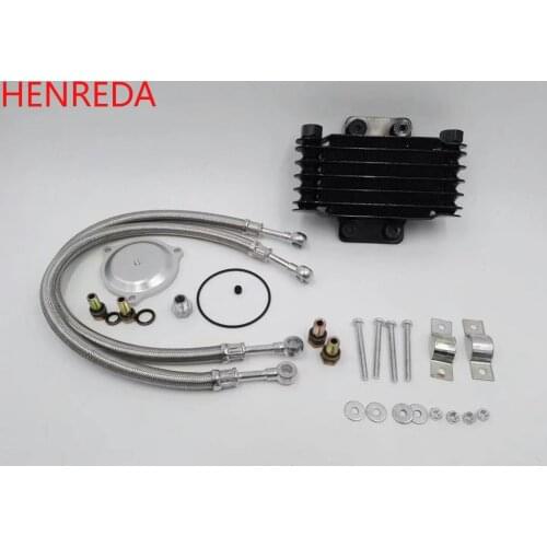 GN250 motorcycle spare parts engine oil cooling for Suzuki GN250 DR250 TU250 GZ250 engine oil cooling 250cc cooler