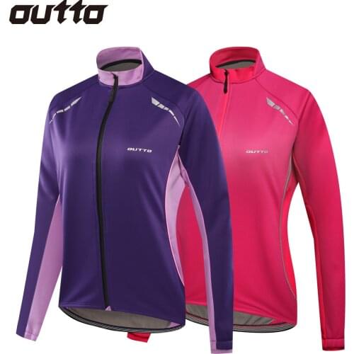 Winter Windbreaker Thermal Fleece Mountain Clothing Women Jacket and Coat Road Bike Long Sleeve Reflective Hiking Cycling Jacket