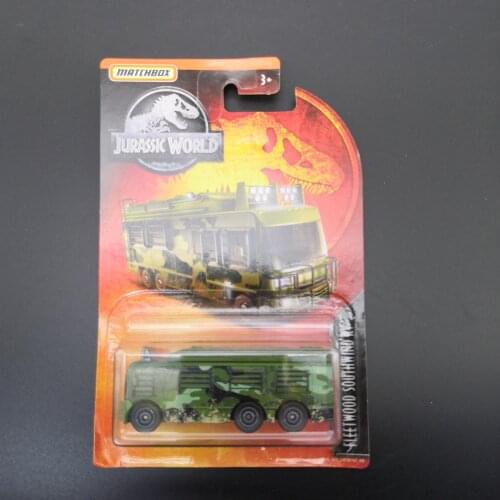 2019 Matchbox Car 1:64 Sports Car JURASSIC WORLD FLEETWOOD SOUTHWIND RV Metal Material Body Race Car Collection Alloy Car Gift