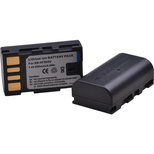 New BN-VF808 BN-VF808U BN VF808 Battery for JVC BN-VF823 VF823U VF815 GZ-HD7 GZ-MG575 GZ-MG555 GR-D750 GR-D760 GR-D740 GZ-MG255