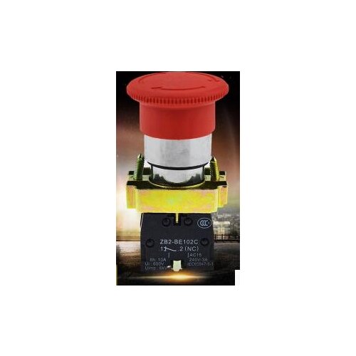 Emergency stop switch 22MM emergency stop button switch XB2-BS542