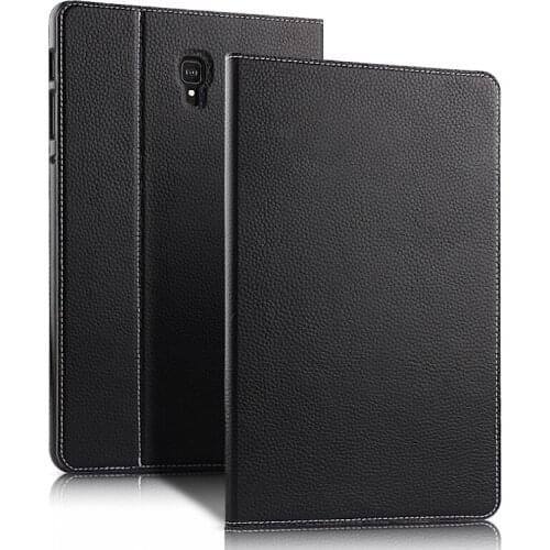 Genuine Real Leather Stand Smart Sleep/Wake Cover Magnetic Funda Case For Samsung Galaxy Tab A 10.5 T590 T595 SM-T590 T595C T597