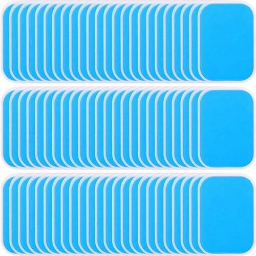 ELOS-100PCS EMS Gel Pad, Electrode Gel Replacement Pad, EMS Absorbent Gel Pad, Abdominal Muscle Trainer Accessories