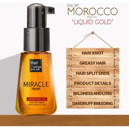 Hair Care Essence Treatment For Men And Women Hair Lustrous And Soft Miracle Essential Oil Repair Hair Root
