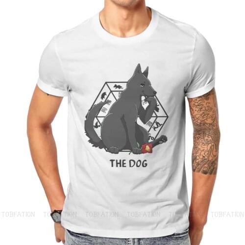 Shigure the Dog Hipster TShirts Fruits Basket Tohru Honda Yuki Soma Anime Men Harajuku Fabric Tops T Shirt O Neck Big Size