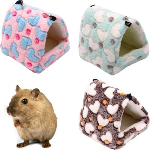 Hamster Squirrel Winter Warm Sleeping Bag Pet Bed Household Guinea Pig Warm Nest