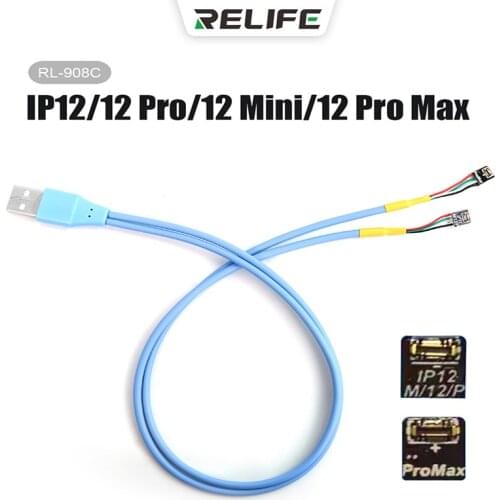 IBoot DC Power Supply Boot Line for iPhone 12 Pro Max Mini 12Pro 12Mini 12ProMax Power Battery Connector Buckle Repair Cable