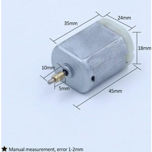 AZGIANT Central Door Lock Actuator Motor FC-280PC-22125 FLAT SHAFT D Spindle Power Locking Repair Engine Platz for Toyota Honda