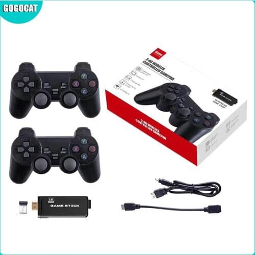 New 4K Games USB Wireless Console 3550 Classic Game Stick Video Game Console 64 Bit Mini Retro Controller HDMI Output Dual Playe