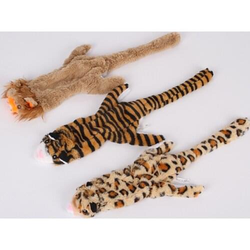 New Cute Plush Toys Squeak Pet Animal Plush Toy Dog Chew Squeaky Dog Toys Pet Toys Puppy Dog Teething Toys Accessories