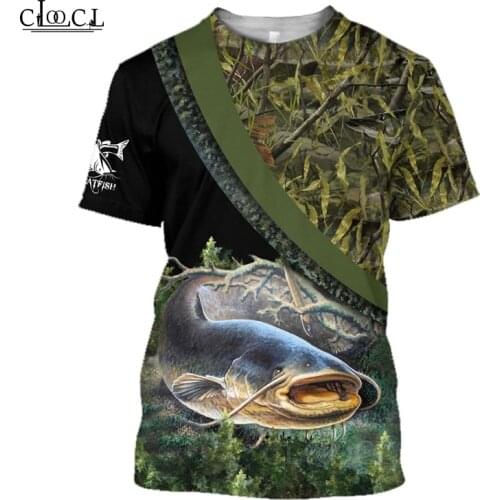 HX Newest Popular Crappie Fishing 3D Print Men Women Fashion T-shirts Harajuku Clothes Oversized Tee Shirts Tops Drop Shipping