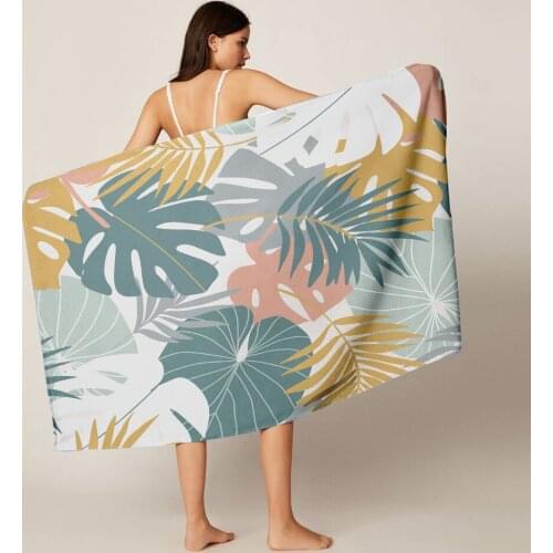 Hot sale Beach towels Microfiber Bath Towels Beach cushion 70cm x 140cm Swimming personalized Sand Free quick dry beach towel