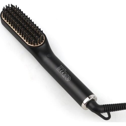 Mens Hair Straightener Comb Multi-function Styling Comb Styling Hair Beard Ccomb Ceramic Tempering Hair Straightener