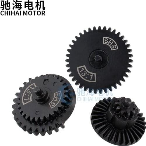 SHS Gear Set For 13:1 16:1 18:1 32:1 100:200 100:300 High Speed Gear Set For Ver.2 / 3 AEG/EBB Airsoft Gearbox Delay Sector Clip