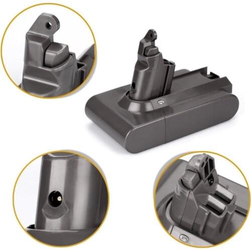 High Quality MTX for Dyson V6 21.6V 3500mAh Battery Li-ion Replacement DC58 DC59 DC61 DC62 Vacuum Cleaner 965874-02 battery