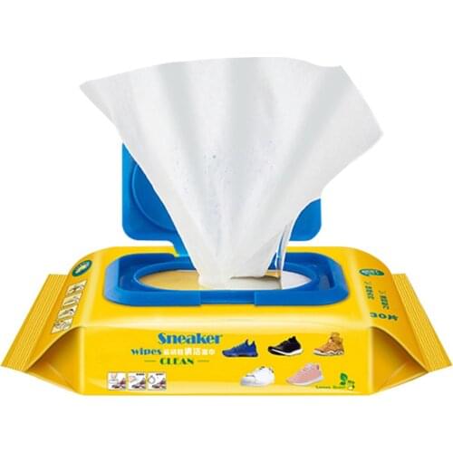Travel Portable Disposable Sneakers Cleaning Wet Wipes White Artifacts Shoes Quick Easy New