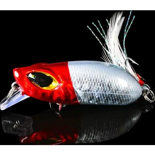 1PC 5.5cm 8.2g Lifelike Minnow Fishing Lure 6# Hooks Fish Wobbler Tackle Crankbait Artificial Japan Hard Bait Swimbait