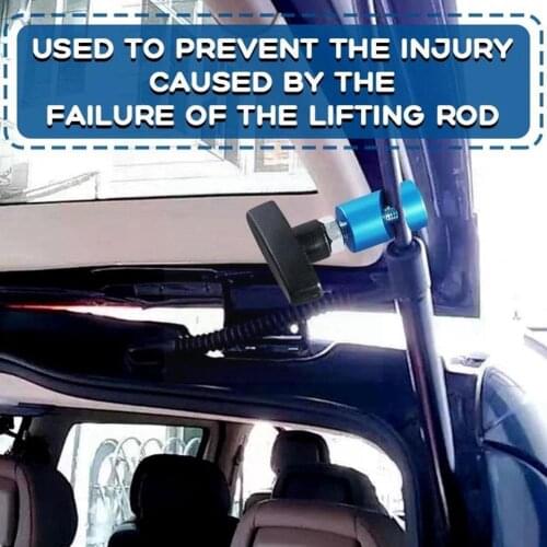 1PC Universal Hood Lift Support Strut Shock Clamp Tool Repair Rod Car Wholesale Auto Engine Cover Support Device Tools Anti O9R1