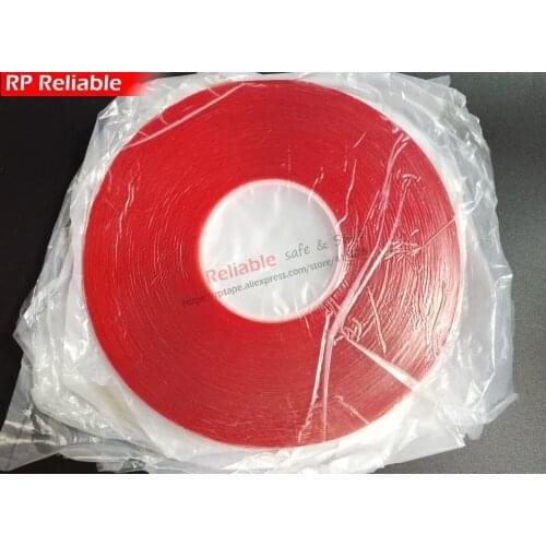 10 Rolls 0.5mm Thick, (4mm X 33Meters) Clear VHB Double Sided Acrylic Foam Tape for Glass Car Panel, Edge Seal