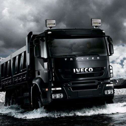 2Pcs 60W 3X5" inch Chrome Rectangular LED Headlights Replacement High brightness off-road roof searchlight maintenance