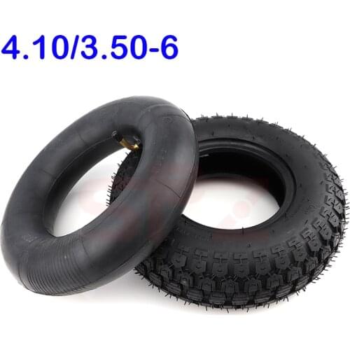 High Quality 4.10/3.50-6 Inner Tube Outer Tire for Electric Scooter Electric Vehicle Thickened Wear-resistant Tyre