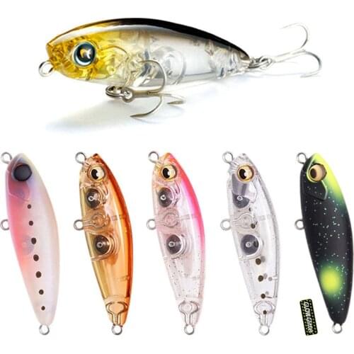 43mm 4.1g Rockfishing Fishing Lures Pencil Woblers Mini Pike Artificial Bait