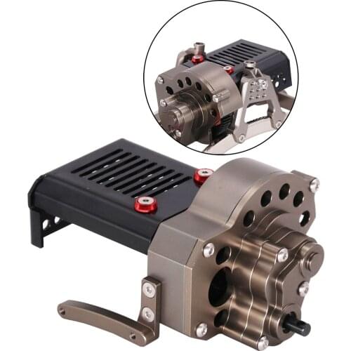 Metal Front Motor Transmission Case for SCX10 RC Off Road Car