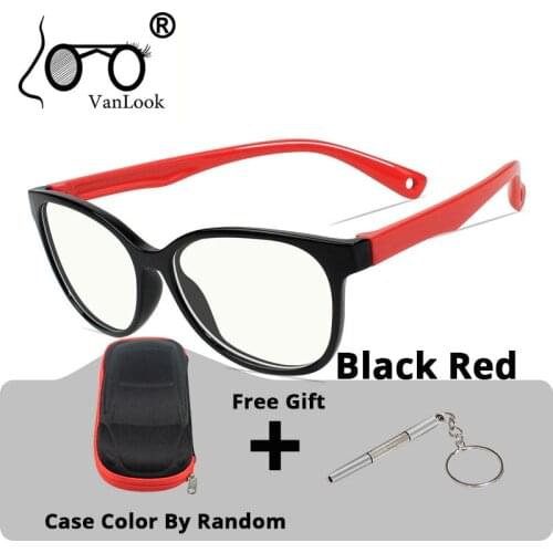 VANLOOK Kids Screen Computer Glasses Gaming Anti Blue Ray Light Blocking For Childrens Eyeglasses with Case 100% Eye Safe Ninos