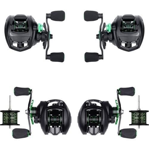 Baitcasting Reel 8.1/1 High Speed Fishing Reel 8kg Max Drag Reinforced Drag 8kg Reels for Carp Fishing Grip Spool Spinning Reel