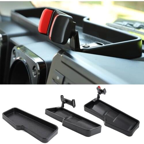 Dashboard Center Console Storage Box Mobile Phone Tablet Bracket Holder for Suzuki Jimny 2019-2021 Car Accessories