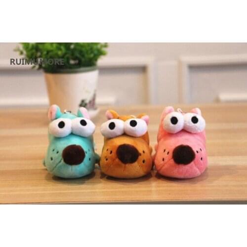 Cute 3Colors , New Dog animals plush stuffed toys - 10CM approx. plush dog Stuffed animal Toys dolls