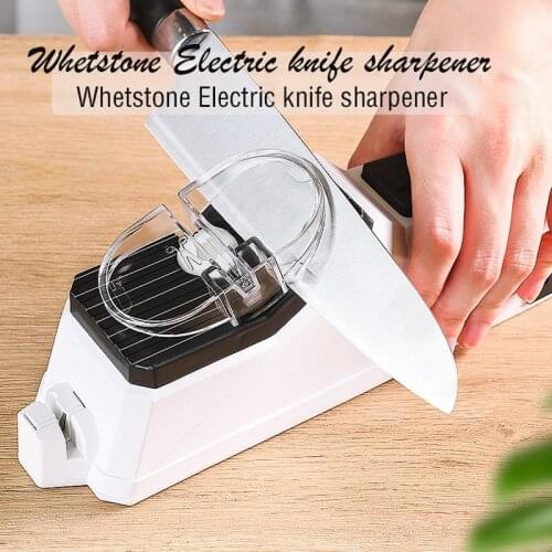 New Electric Knife Sharpener Machine Scissor Honing Steel Professional Grinding Whet Stones Bars Water Sharpening Kitchen Tools