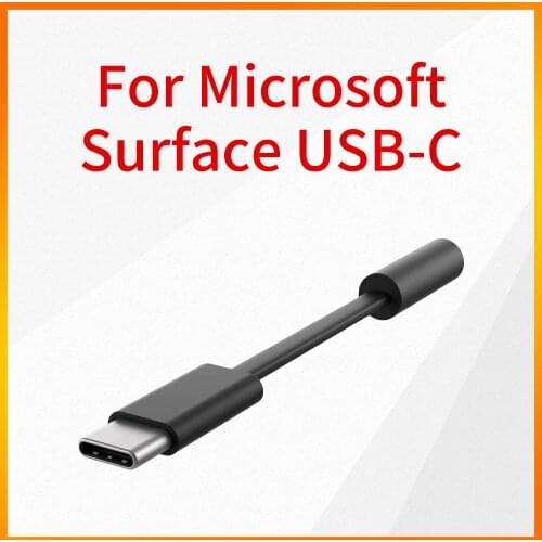 Original Adapter Type-c is Suitable For Microsoft Surface Type-C to 3.5mm Headphone Audio Adapter Cable Conversion Head