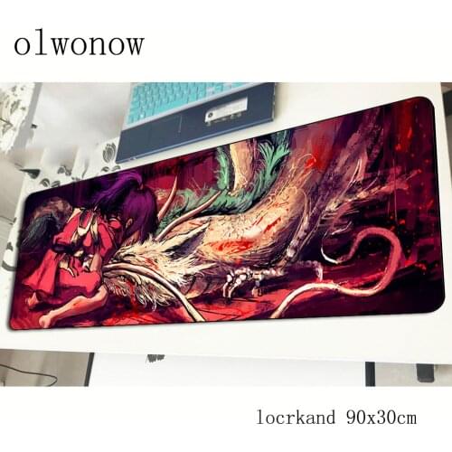 Spirited Away mousepad 900x300x2mm best gaming mouse pad gamer mat Christmas gifts game computer desk padmouse keyboard play mat