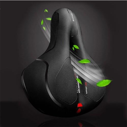 Bicycle MTB Saddle Seat Men Women Road Bike Saddle Gel Seat Shock Absorber Wide Comfortable Big Butt Bicycle Accessoriess