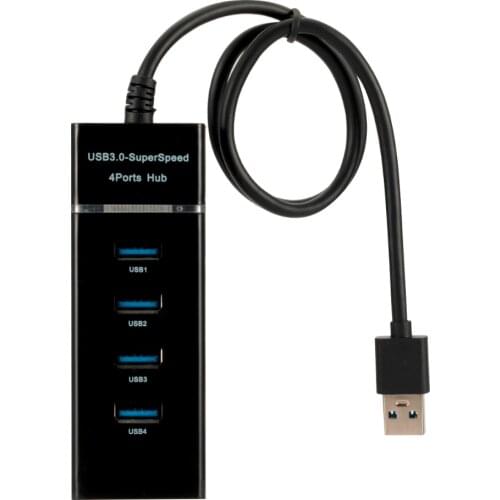 4 port USB HUB Hi-Speed 4 Ports USB 3.0 Multi HUBs Splitter Expansion For Desktop PC Laptop Adapter USB HUB High Speed