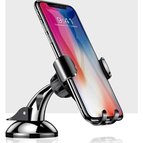 1pc Desktop Car Phone Holder Gravity Reaction Flexible Mobile Phone Holder Stand For IPhone X 8 7 Samsung Sony Xiaomi Bracket
