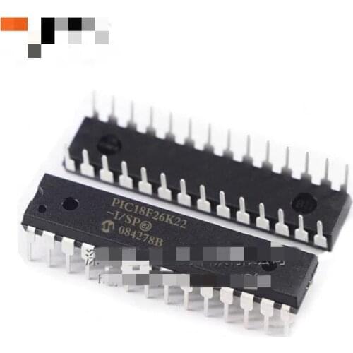 10PCS/PIC18F26K22-I/SP PIC18F26K22 8BIT 6KB DIP28 NEW