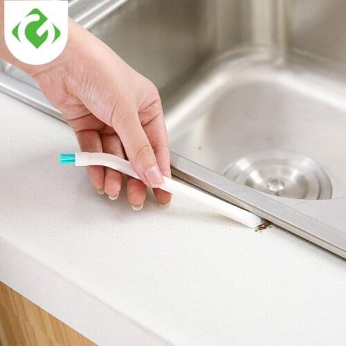 2pcs/set Cleaning Brush Thermos Bottle Baby Milk Bottle Portable Long Handle Narrow Gap Cleaning Brush Household Cleaning Tools
