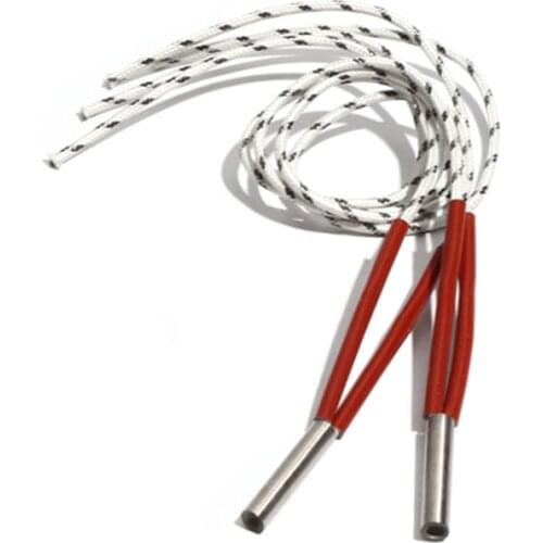 5PCS 8mm 25~35mm 316SUS Cartridge Heater 110V/220V/380V Cylindrical Tube 80W/90W/100W/110W Electric Heating Element