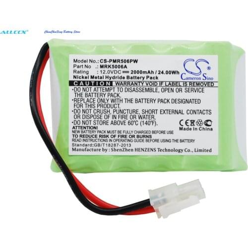 Cameron Sino 2000mAh Battery for Robomow MRK5006A,MRK5002,RC302,RC304,RC306,RL2000,RM200,RM400,RS612,RS622,RS625,RS630,RS635