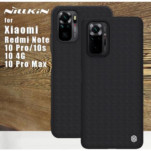Nillkin for Xiaomi Redmi Note 10s 10 Pro case back cover Textured 360 full protective Nilkin cases for Redmi Note 10 4G pro Max