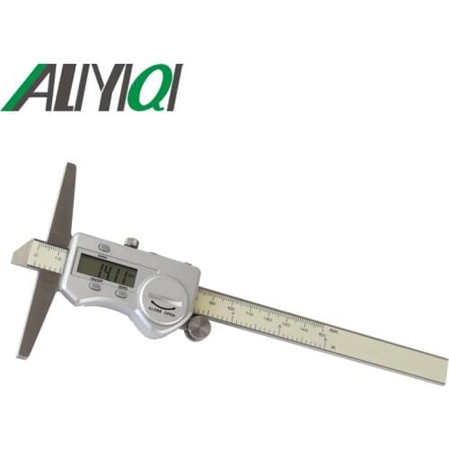 0-150mm Digital Depth Caliper Stainless Steel Electronic Waterproof High Precision Good Quality Trammel Ruler